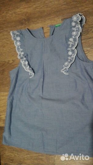 Блузки benetton на девочку