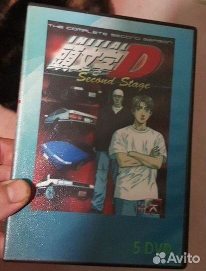 DVD диск. Аниме Инициал ди