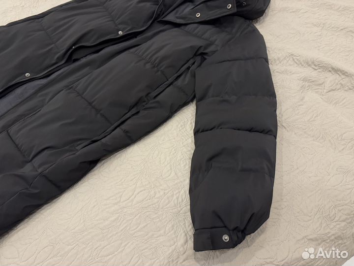 Пуховик парка длинный мужской