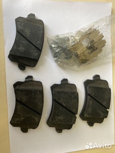 Тормозные колодки задние тигуан 1 поколения
