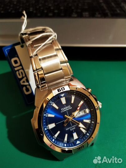 Сasio-Super- ILLuminator MTP-E203D-2A в упаковке