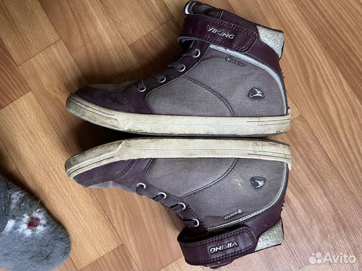 Демисезонные ботинки viking 34