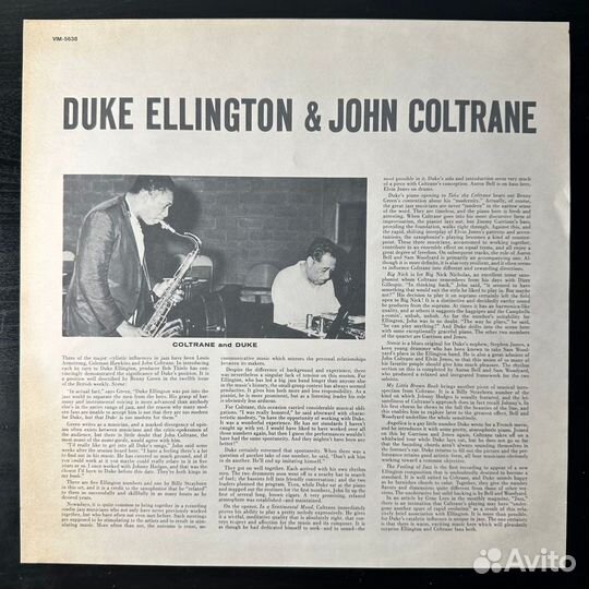 Duke Ellington & John Coltran (Япония 1980г.)