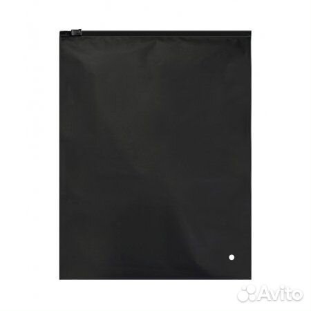 Пакет зип лок матовый черный 25х35 110 мкм