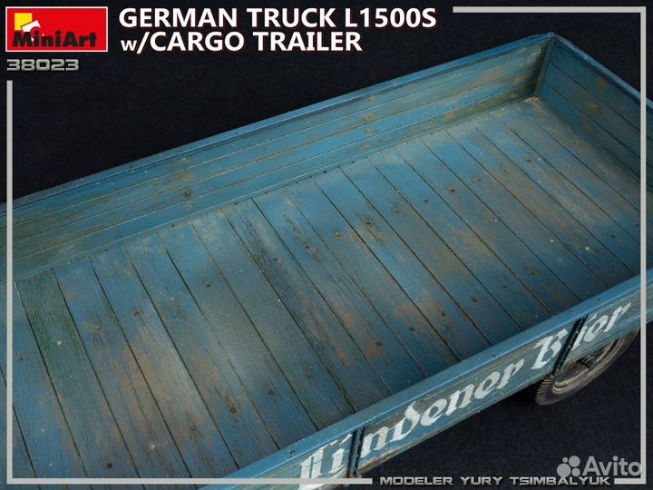 MA38023 L1500S 1,5-т. немецкий грузовик с грузов