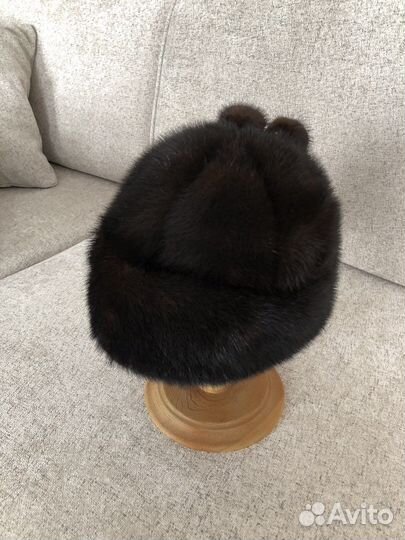 Шапка норковая женская