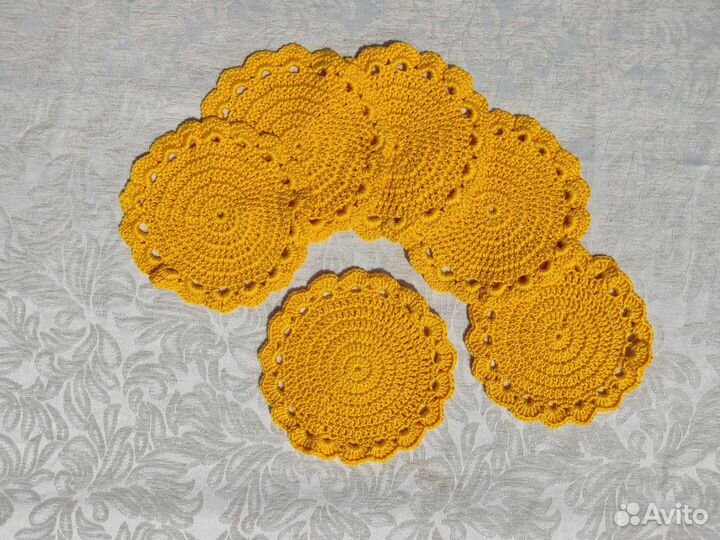 Салфетки крючком