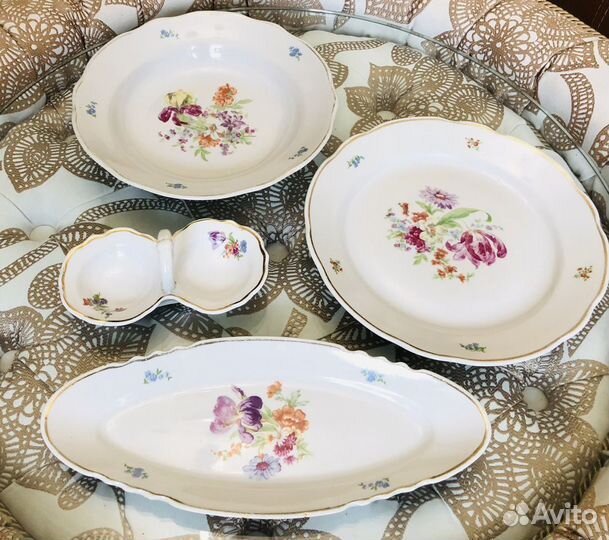 Фарфор Сервиз столовый Дулево СССР