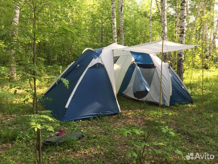 Палатка 2 комнаты 4 места