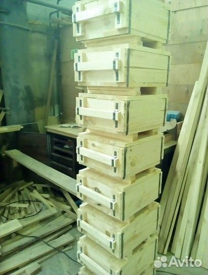 Ящик деревянный для транспортировки грузов