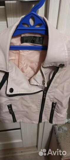 Кожаная куртка для девочки