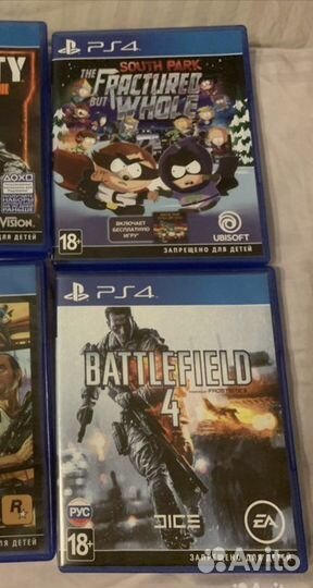 Игры для приставок ps4