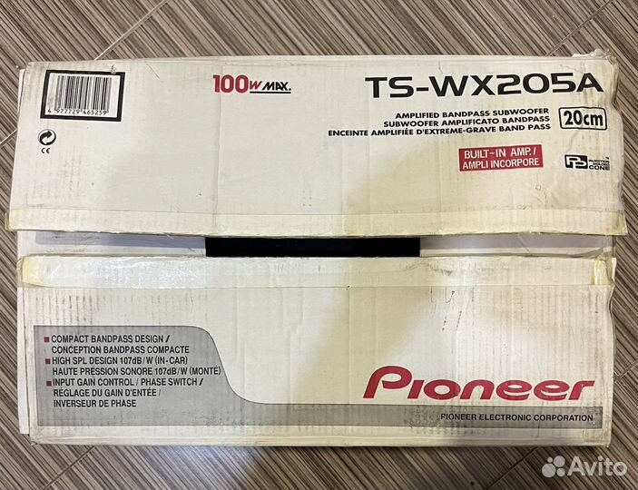 Сабвуфер pioneer ts