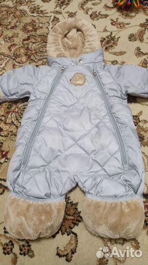 Зимний комбинезон для девочки 62 68