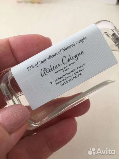Atelier cologne парфюмы 30мл,4 мл