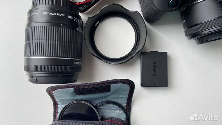 Зеркальный фотоаппарат canon eos 2000d