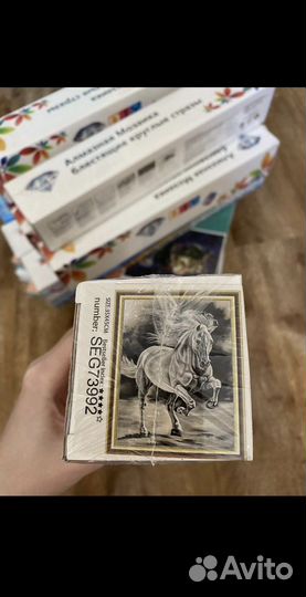 Алмазная мозаика 28Х38, разные сюжеты