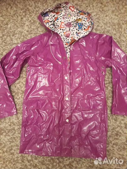 Плащ для девочки(двусторонний дождевик)