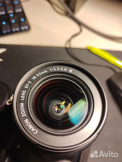 Зеркальный фотоаппарат canon 1100d Kit 18-55