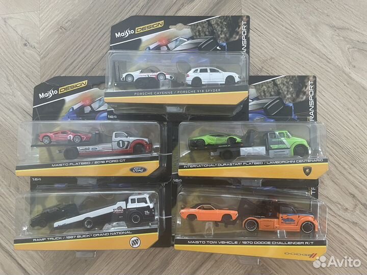 Maisto design elite transport 1:64 лотом 5 шт