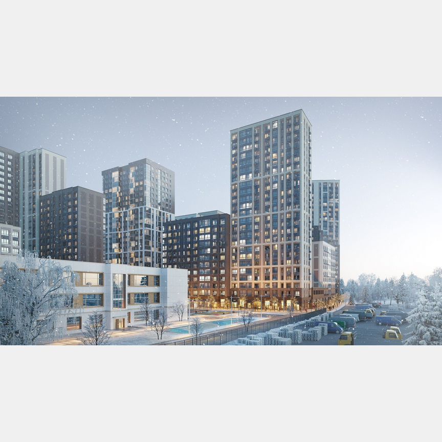 1-к. квартира, 37,9 м², 24/25 эт.