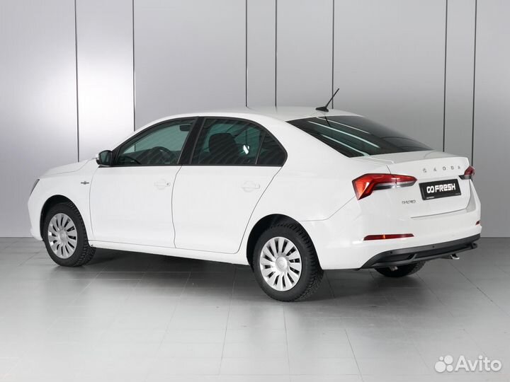 Skoda Rapid 1.6 AT, 2021, 77 546 км