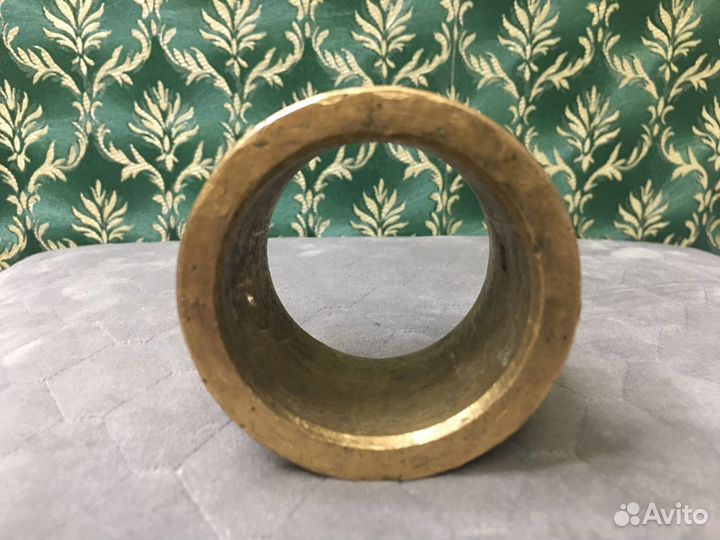 Бронзовая деталь Николай 2 1897 г