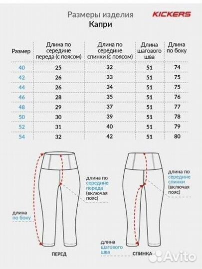 Капри спортивные / велосипедки