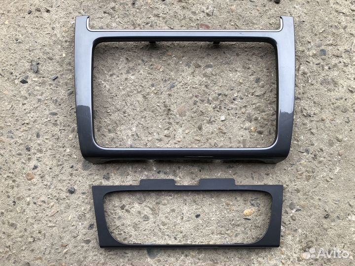 Рамка магнитолы и климата VW Polo