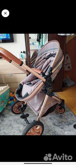 Коляска 2 в 1 luxmom