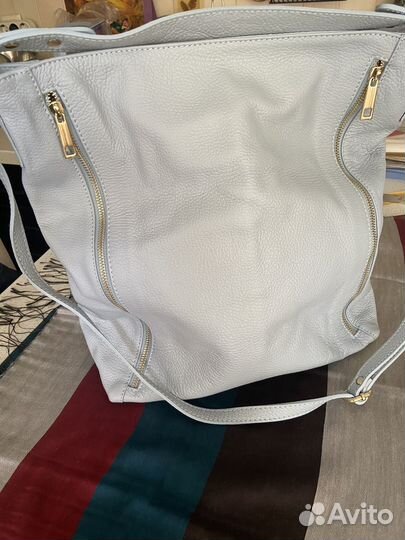 Сумка женская натуральная кожа италия новая