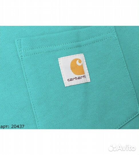 Свитшот Carhartt pocket аквамарин