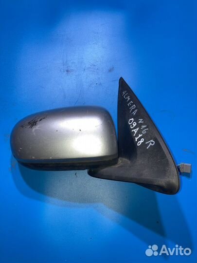 Зеркало правое для Nissan Almera N16