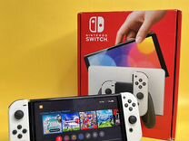 Новый Прошитый nintendo switch oled 256g.Гарантия