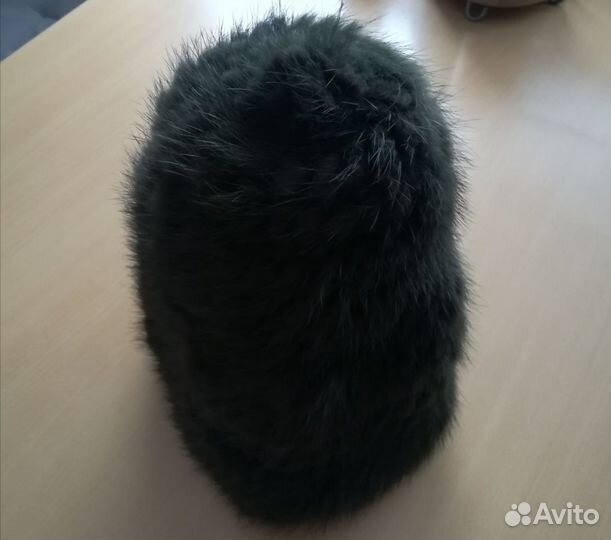 Шапка женская вязаная норка