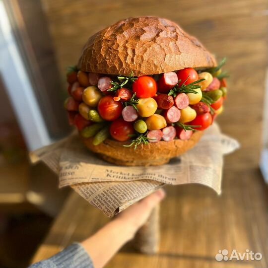 Съедобные букеты для мужчин