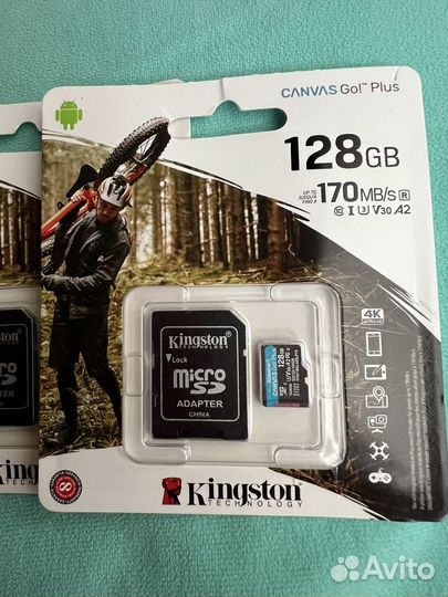 Micro SD kingston 128 GB