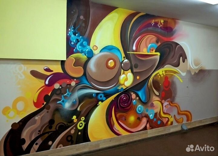 Граффити оформление, художественная роспись