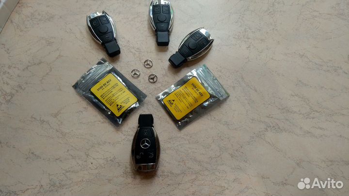 Изготовление ключей. Рыбка ключ. Ключ мерседес