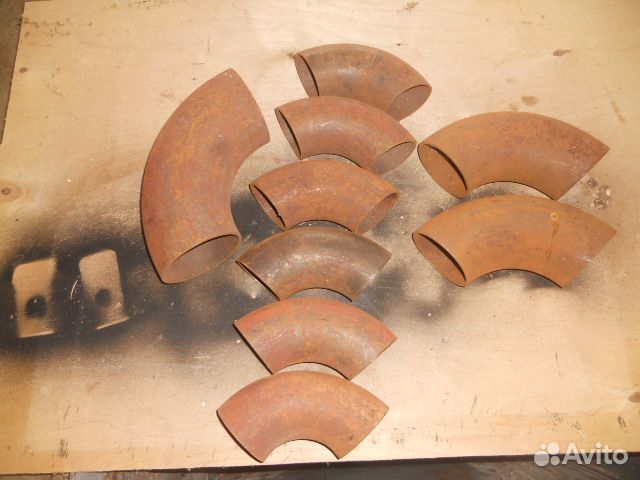 Отводы стальные Ду 89, 76, 108