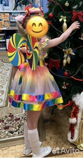 Костюм конфетки для девочки 104-110