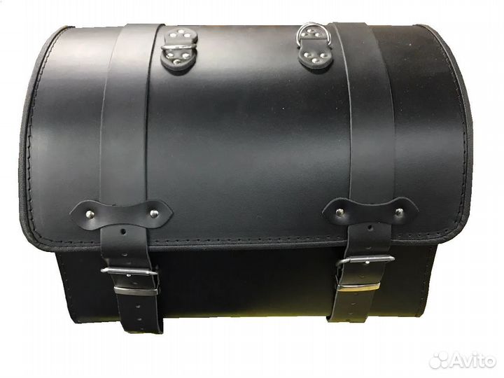 Кофр центральный для мотоцикла 30 л кожаный мото