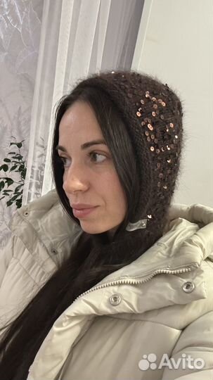 Чепчик с пайетками