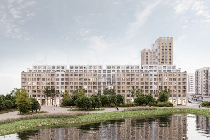 Квартира-студия, 42 м², 4/8 эт.