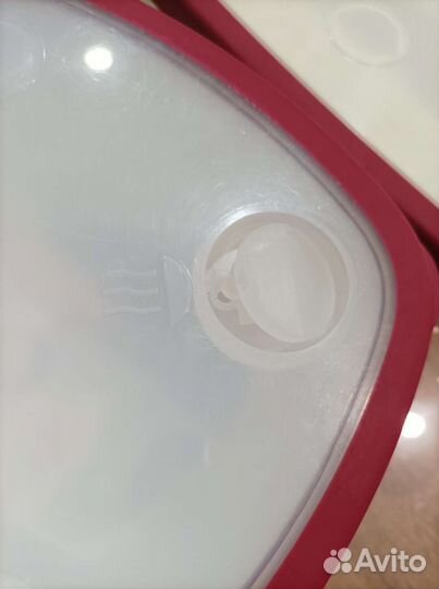 Набор Икея 3 ёмкости под крупы с резин. крышками