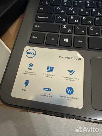 Ноутбук dell inspiron 3180