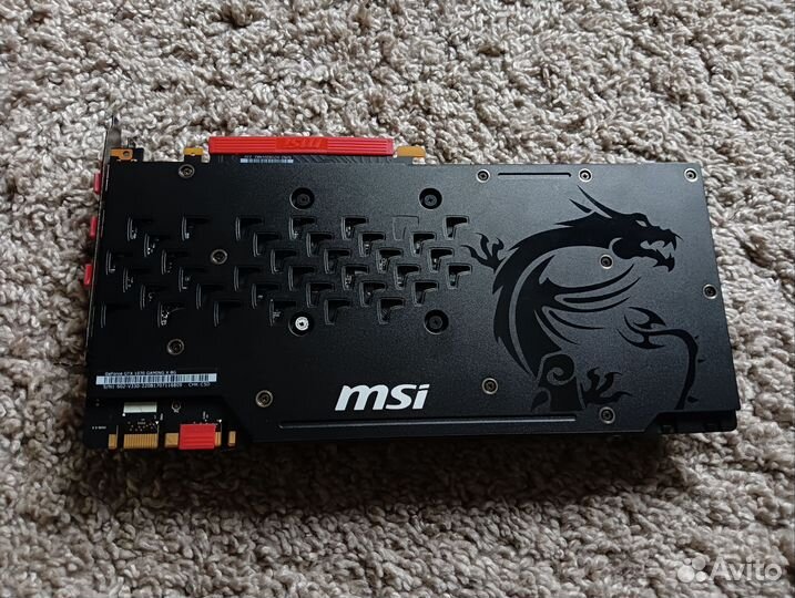 Видеокарта GTX 1070 8gb msi gamming x