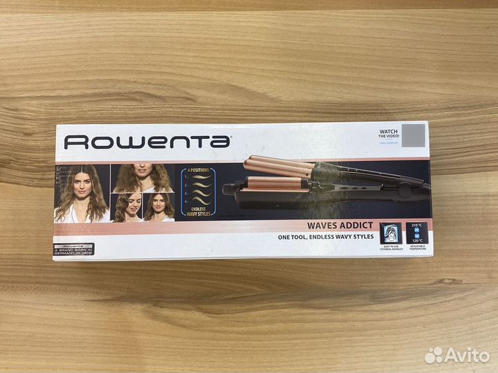 Щипцы для завивки волос Rowenta