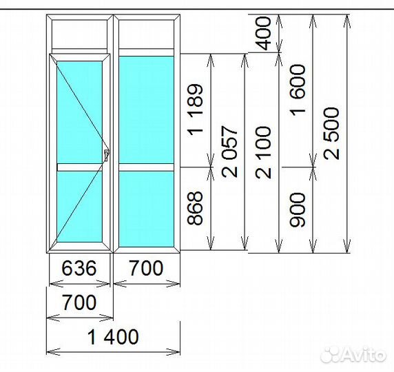 Балконная дверь