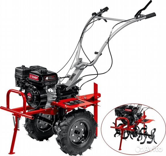 Бензиновый мотоблок с вом зубр, 7 л.с